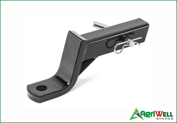 2 Inch Drop Forged Ball Mount, Capacity 17000 lb